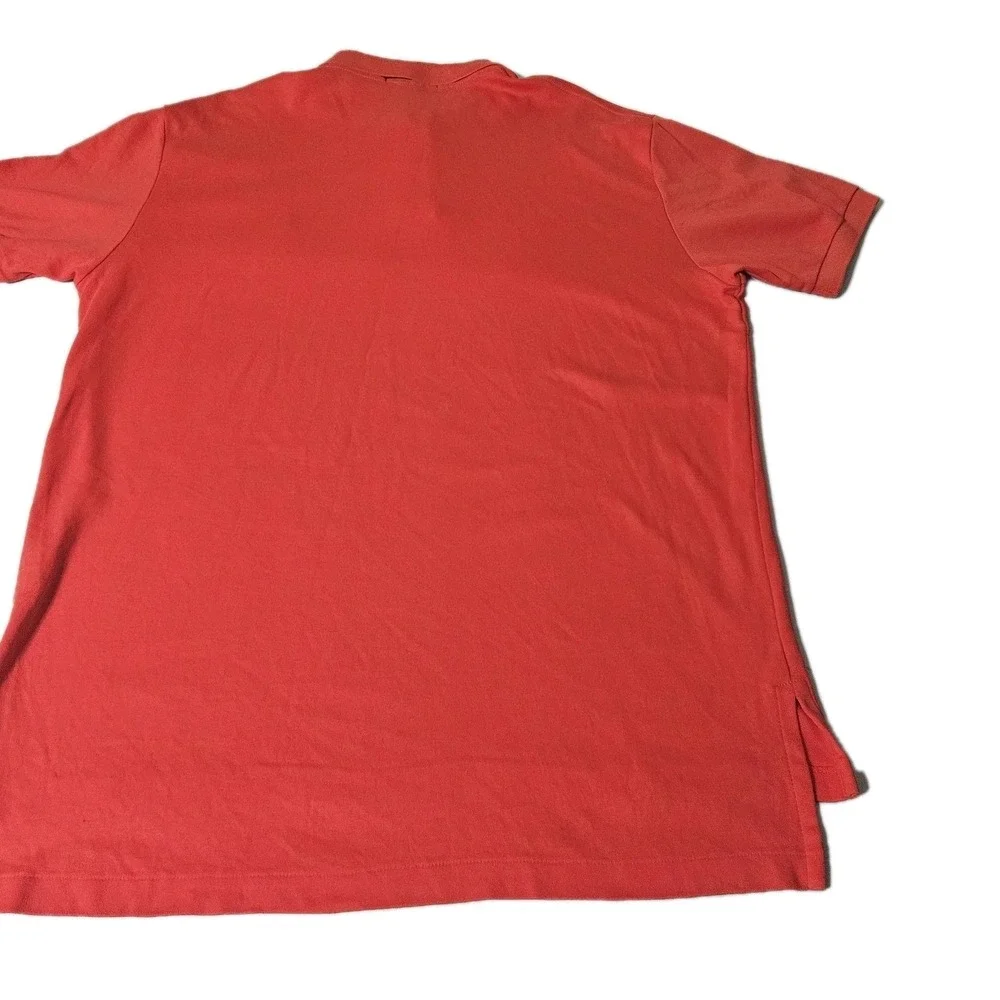 Polo Ralph Lauren L RUGBY Solid Salmon Polo Shirt‎  Men's Shirt Sleeve